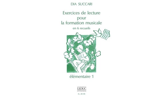 DIA SUCCARI.- Excercices de lecture pour la formation musicale- VOL.5 Elementaire 1