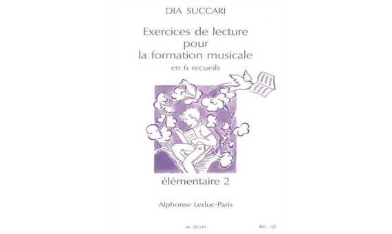 DIA SUCCARI.- Exercices De Lecture Pour La Formation Musicale- VOL.6 Elementaire 2