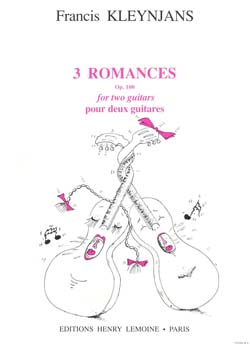 KLEYJANS F. - ROMANCES (3) DOS GUITARRAS