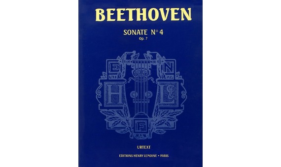 BEETHOVEN - Sonate n°4 op.7 (PIANO)