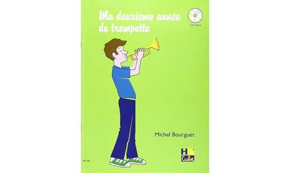 BOURGUET M. - MI SEGUNDO AÑO DE TROMPETA EN FRANCES +CD