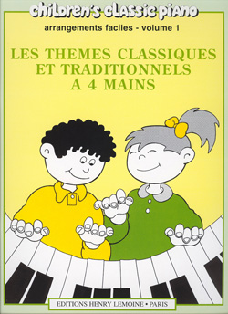 HEUMANN H.G. - TEMAS CLASICOS Y TRADICIONALES PIANO 4 MANOS V.1
