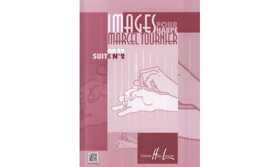 Marcel Tournier - Images : suite n2 pour harpe