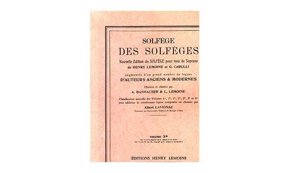 LAVIGNAC A. - SOLFEO MANUSCRITO V.3 -