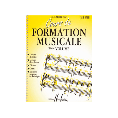 LABROUSSE M. - CURSO DE FORMACION MUSICAL V.7 -