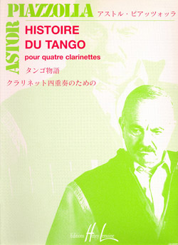 PIAZZOLLA A. - HISTORIA DEL TANGO - 4 CLARINETES