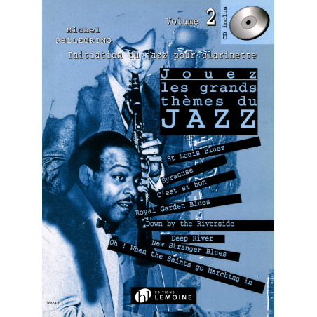 PELLEGRINO M. - JOUEZ GRANDS THEMES DU JAZZ V.2 (AB)(CD) -