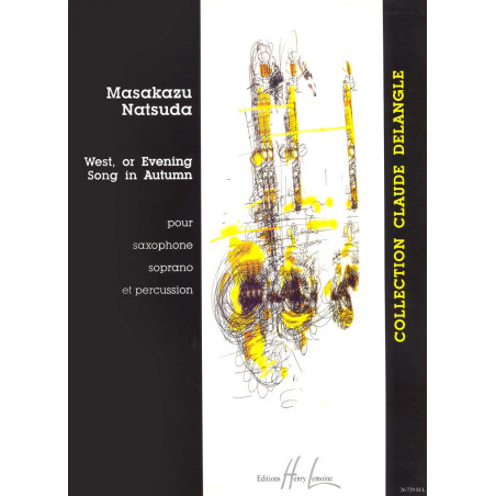 NATSUDA M. - WEST ON EVENING SONG IN AUTUMN S/PERC -