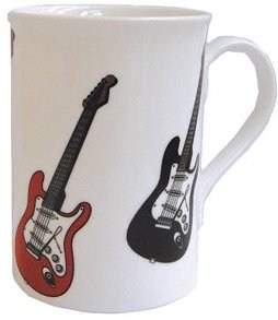 REGALO - TAZA GUITARRA ELECTRICAS DE COLORES *DESCATALOGADO*