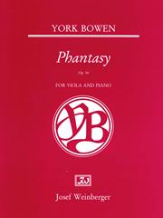 BOWEN Y. - FANTASIA VIOLA Y PIANO OP.54