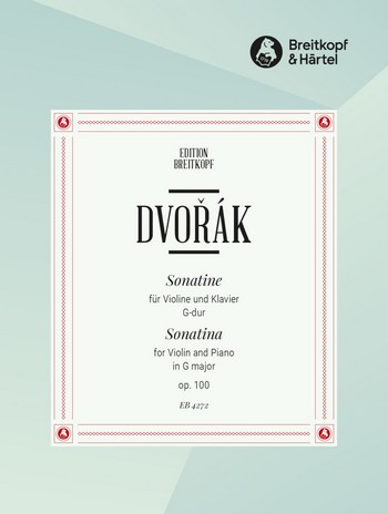 DVORAK A. - SONATINA SOL M - OP.100 - VIOLIN Y PIANO