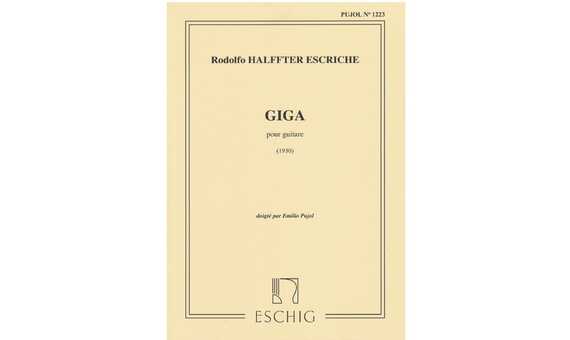 HALFFTER R. - GIGA GUITARRA