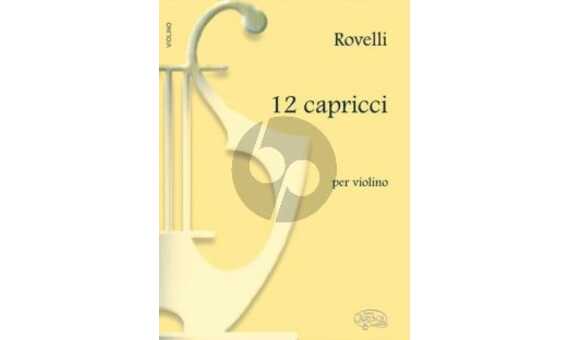 ROVELLI P. - CAPRICHOS (12) VIOLIN