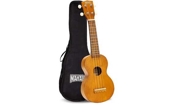 UKELELE SOPRANO - MAHALO KAHIKO MK1TBR " MADERA" + FUNDA