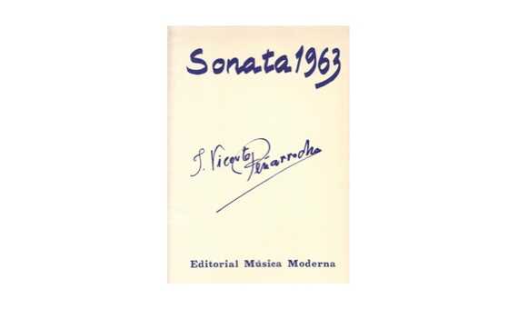 PEÑARROCHA V. - SONATA 1963 (CLARINETE Y PIANO)