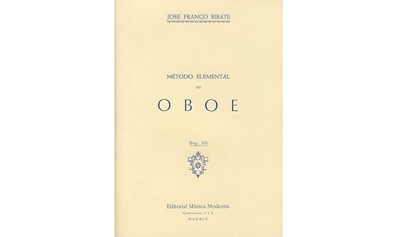 FRANCO RIBATE J. - METODO ELEMENTAL DE OBOE -