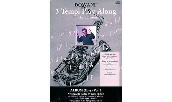 ALBUM. - MUSIC FOR ALTO SAXOPHONE AND PIANO +CD (S/P)
