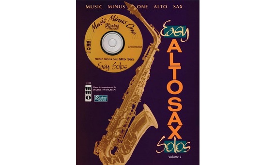 ALBUM - MUSIC MINUS ONE EASY ALTO SAX SOLOS V.2 +CD (S/P)