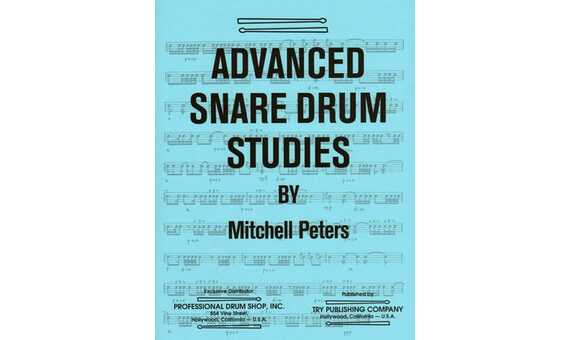 PETERS M. - ADVANCED SNARE DRUMS STUDIES -