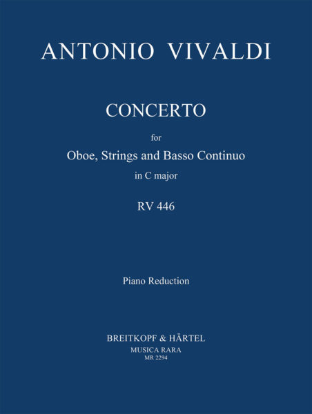 VIVALDI A. - CONCIERTO DO M - RV.446