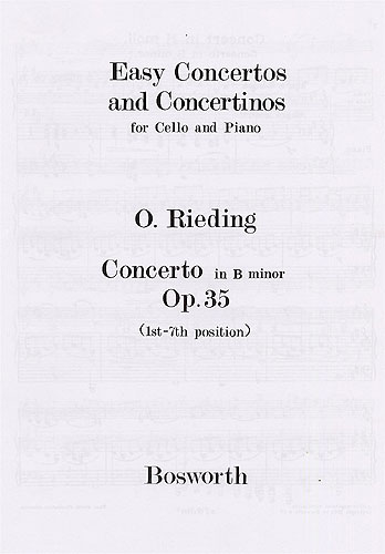 RIEDING O. - CONCIERTO SI m (1ª - 7ª POSICION) - OP.35