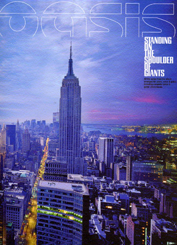 OASIS - STANDING ON THE SHOULDER OF GIANTS