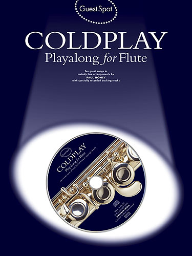 COLDPLAY- GUEST SPOT PLAYALONG FLUTE +2CD