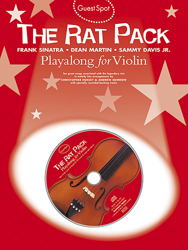 SINATRA/MARTIN/SAMMY- GUEST SPOT RAT PACK VIOLIN +CD