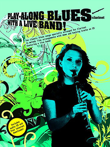 ALBUM - PLAY ALONG BLUES WITH LIVE BAND (CD) -