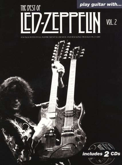 LED ZEPPELIN - PLAY GUITAR WITH V.2 THE BEST +CD (TABLATURA) *DESCATALOGADO*