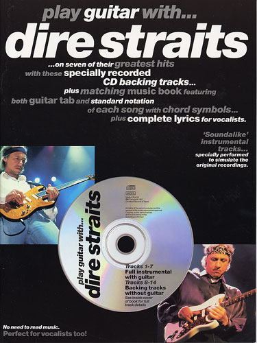 DIRE STRAITS - PLAY GUITAR WITH DIRE STRAITS + CD (TABLATURA) -