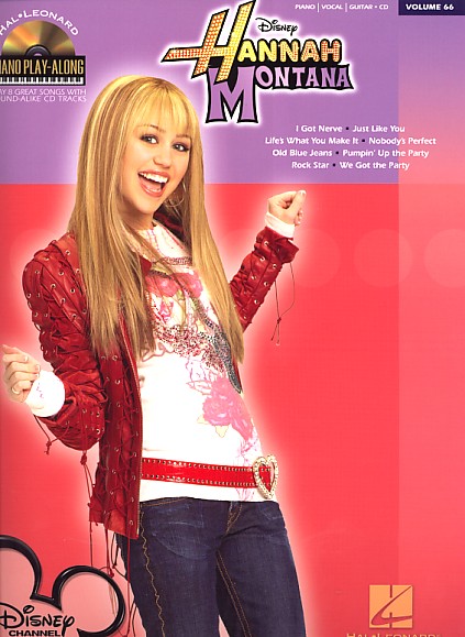HANNAH MONTANA - 8 PLAY GREAT SONGS HIT TV SERIES +CD (PGV)