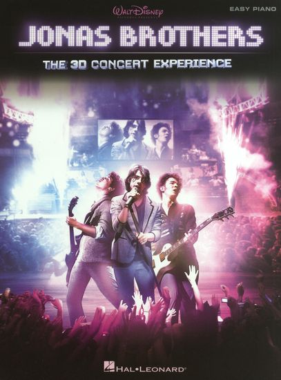 JONAS BROTHERS - THE 3D CONCERT EXPERIENCE EASY PIANO