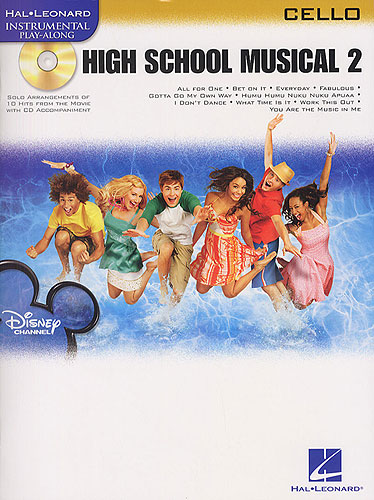 HIGH SCHOOL MUSICAL (CELLO) V.2 ORIGINAL MOVIE +CD