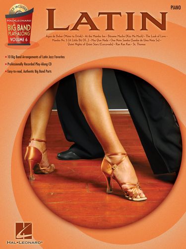 ALBUM - LATIN BIG BAND PLAY ALONG (PIANO) +CD V.6