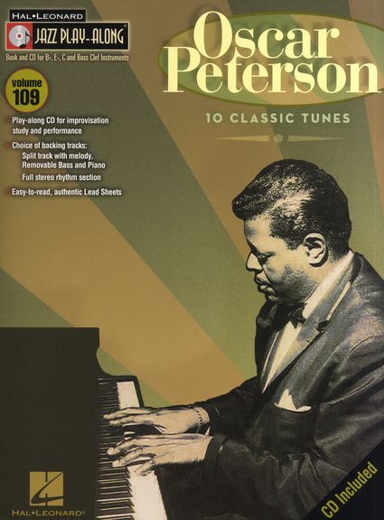PETERSON O. -OSCAR PETERSON 10 CLASSI TUNES - JAZZ PLAY-ALONG V. 109 + CD