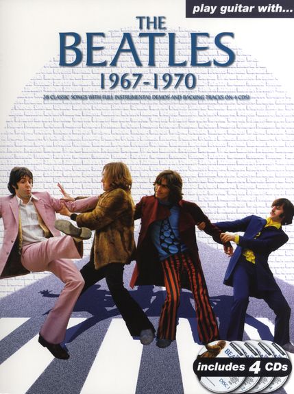 BEATLES. - PLAY GUITAR WITH (1967-1970) 4 CDS