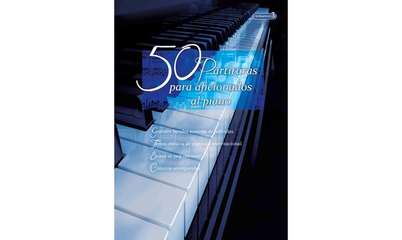 ALBUM - 50 PARTITURAS AFICIONADOS AL PIANO V.3