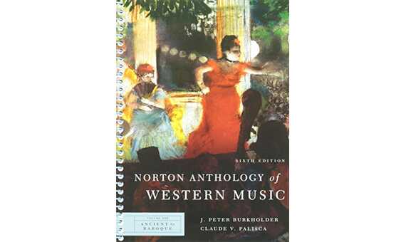 PALISCA C. - NORTON ANTHOLOGY OF WESTERN MUSIC V.1 (6ª EDICION)