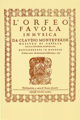 MONTEVERDI C. - ORFEO