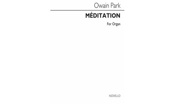 PARK O. - MEDITATION - ORGANO