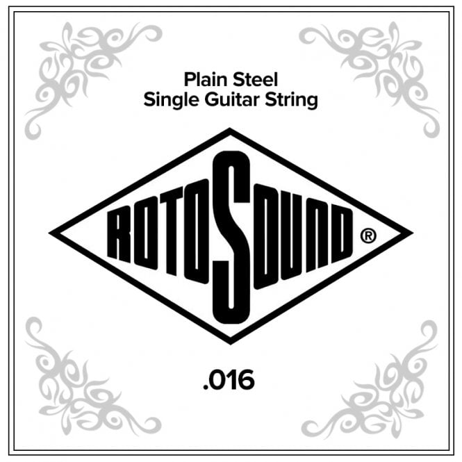 CUERDA GUITARRA ELECTICA/ACUSTICA - ROTOSOUND 016