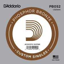 CUERDA GUITARRA ACUSTICA - D'ADDARIO 052