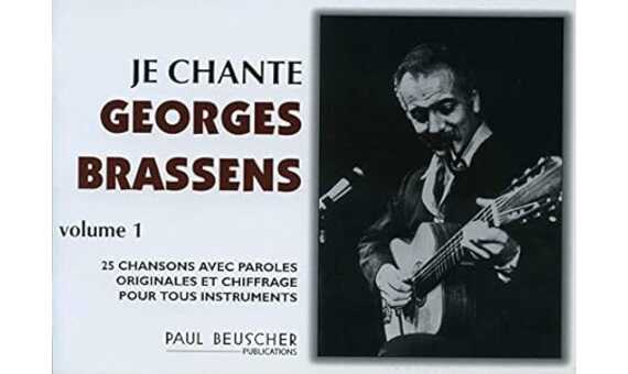 BRASSENS G. - JE CHANTE V.1 52 CANCIONES ORIGINALES