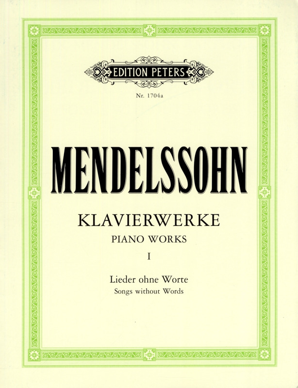 MENDELSSOHN F. - ROMANZAS SIN PALABRAS -