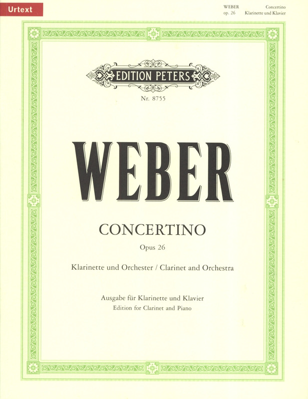 WEBER C.M. - CONCERTINO - OP.26