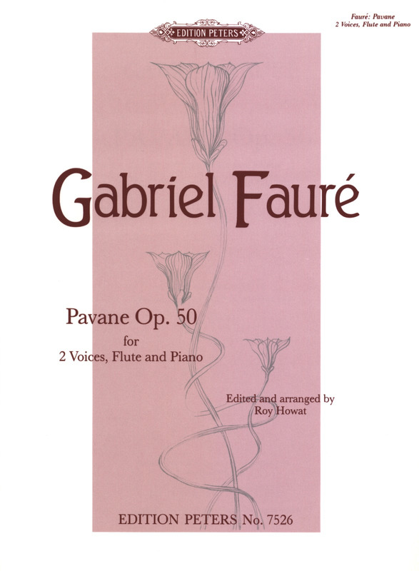 FAURE G. - PAVANA 2VOCES/FLP - OP.50