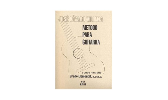 J.LAZARO VILLENA.- METODO PARA GUITARRA 1º (G.ELEMENTAL)