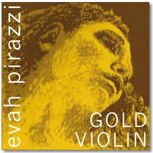 CUERDA VIOLIN - PIRASTRO EVAH PIRAZZI GOLD 1º MI-E ACERO LAZO