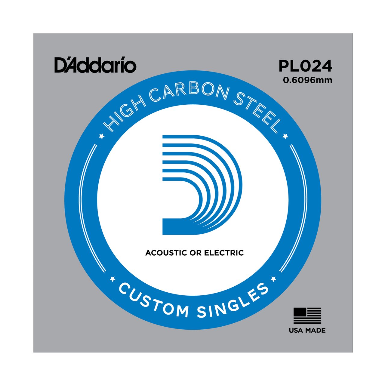 CUERDA GUITARRA ELECTRICA - D'ADDARIO 024